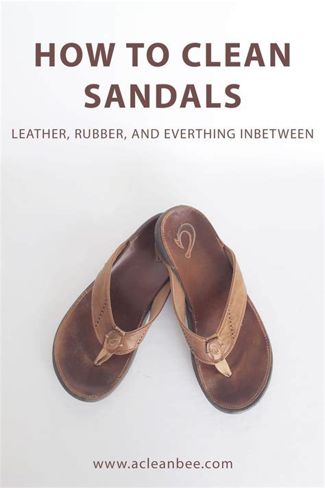 How to Clean Sandals: 11 Steps (with Pictures) 